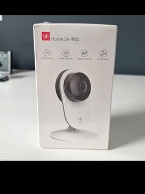 YI Home 2K Pro Indoor Security Camera - White